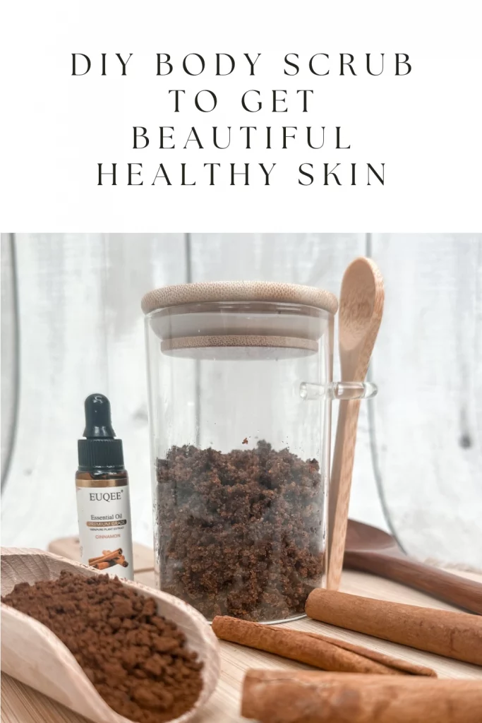 Body scrub with coffee