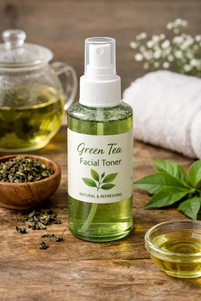 Green Tea Toner for Acne