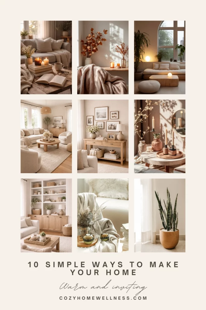 Make your home warm and inviting