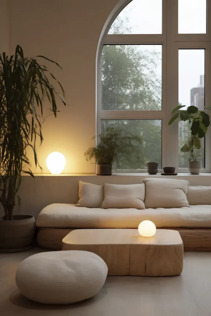 make your home feel warm and inviting -Use soft layered lights